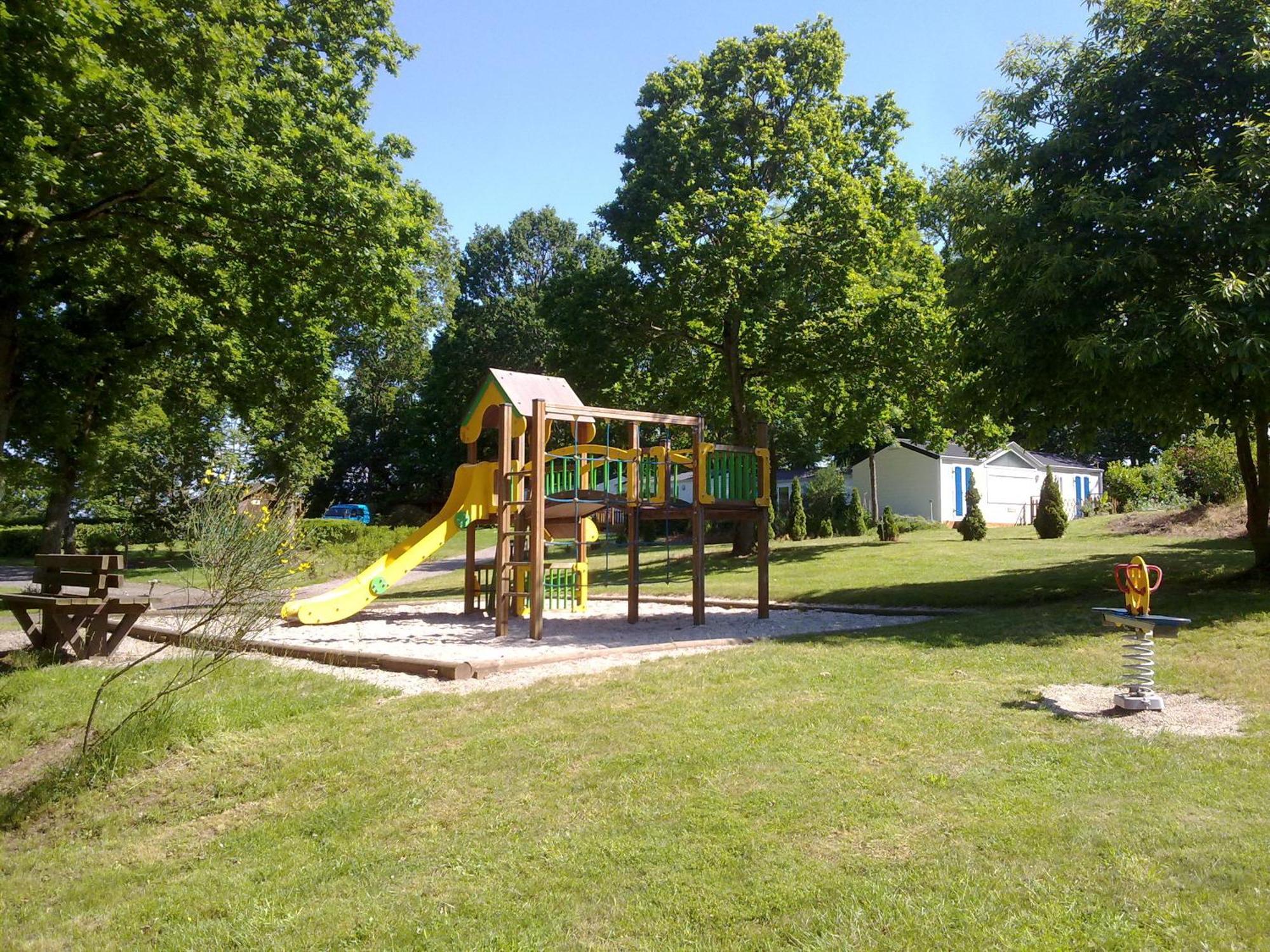 Camping Le Balcon De La Baie Saint-Marcan Eksteriør bilde
